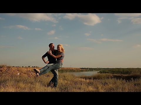 Couple in love outdoors.