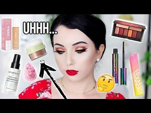 TONS OF FIRST IMPRESSIONS...Weird Powder, Smashbox Primerizer, NEW Urban Decay Troublemaker Mascara!