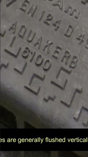 Side entry Gully for road drainage systems | #shorts