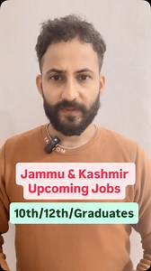 7.9K views · 796 reactions | J&K Upcoming Vacancies Update | Upcoming MTS/JE/Draftsman Vacancies | Update for 10th/12th Pass/Graduates. Follow For Regular Updates. #jkssb #jobupdates #mts #classiv #jecivil #juniorengineer #jammukashmir #jammu #srinagar #jklatestinfo #update #10thpass #graduate #udhampur #kathua #baramulla #anantnag #shopian #pulwama #samba | JK Latest Info | Facebook