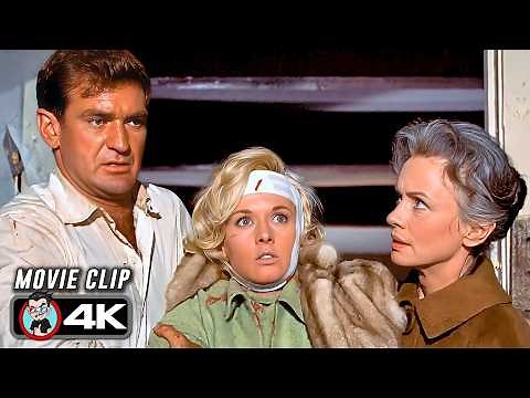 The Terrifying Final Scene | THE BIRDS (1963) 4K