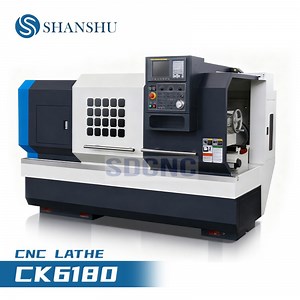 [Hot Item] Heavy Duty High Precision Ck6180 Lathe Machine with Stable Spindles