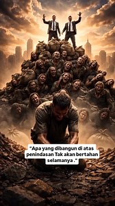 4.6K views · 84 reactions | Tidak semua kekayaan adalah pencapaian... Beberapa lahir dari tangisan orang-orang yang tertindas, Dan ia tumbuh di atas kesedihan orang-orang lemah, Dan kau makan air mata orang yang tertindas. #sinartabriz | Jalaluddin Rumi | Facebook