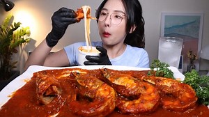 🦐🦐🦐🦐 #อาหาร #asmr #กิน #กินข้าวกัน | ASMR