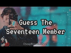 Guess the Seventeen member quiz