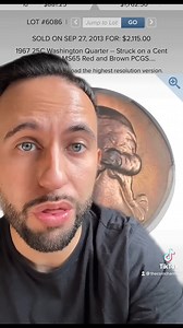 QUARTER ON A PENNY PLANCHET FOUND WORTH THOUSANDS!! #quarter #penny #errorcoin #foryou | The Coin Channel Tube