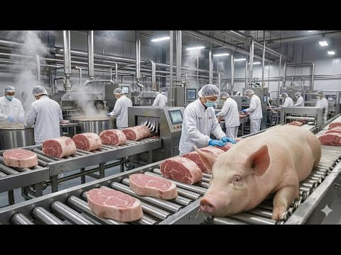 How Canned Meat Is Made in a High-Tech Factory | Full Modern Process