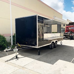[Hot Item] Fully Equipped for United States Food Truck BBQ Food Trucks Mobile Food Trailer for Sale