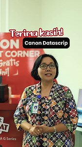 Ayo tebak, kali ini PIXMA Print Corner mengunjungi kota mana? Yes, Printer Canon PIXMA G Series gratis kali ini hadir di SMA Regina Pacis Surakarta @smareginapacissolo! Printer Ink Tank PIXMA G2770 siap menunjang para siswa dalam menyelesaikan tugas-tugas sekolah hingga ribuan lembar dengan lebih mudah & cepat. Berikutnya, giliran sekolah mana lagi ya yang terpilih? Yuk, tulis di kolom komentar dan daftarkan sekolahmu di https://bit.ly/PIXMAPrintCorner atau klik link yang ada di Bio ya! #CanonIn