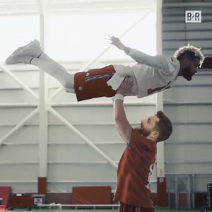 OBJ and Baker at their first Browns practice 😂 | Bleacher Report