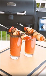 Make your own smoked clamato juice and savoury smoked topper to kick off the summer! 肋 Smoke the tomatoes and lemons directly on your Broil King BBQ cooking grates, then blend and mix with clam juice, Worcestershire, hot sauce and spices. For a tasty app finish it with some smoked veggies and meats on dual-prong skewers. #broilking #smokedceasar #nationalceasarday #longweekend #canadianholiday #recipe #foodinspo #barbecue #pelletgrill #TAAppliances #Ceasar #BBQ | TA Appliance | Facebook