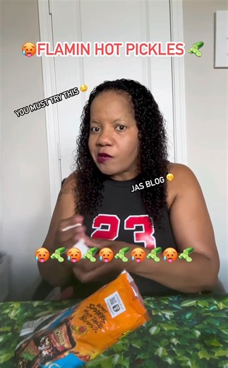 🥵FLAMIN HOT PICKLES 🥒 🤤 #foodie #pickles | JAS BLOG PAGE