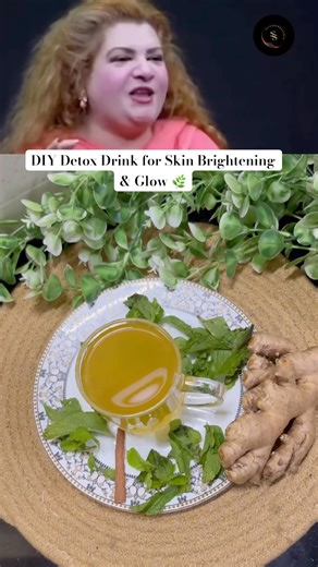 Secret Morning Detox for Crystal Clear Skin 💎 #shorts #detox