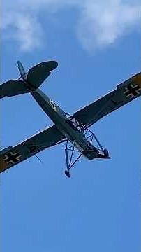 Fieseler Fi-156 Storch flying demonstration at American Heritage Museum