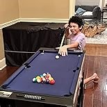 MD Sports Combination Games Multiple Styles Arcade Collection, Billiards, Ping Pong, Hockey, Basketball and Foosball Combination Kit Comes with All The Basics