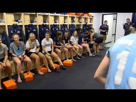 Women's Soccer Locker Room Unveiling