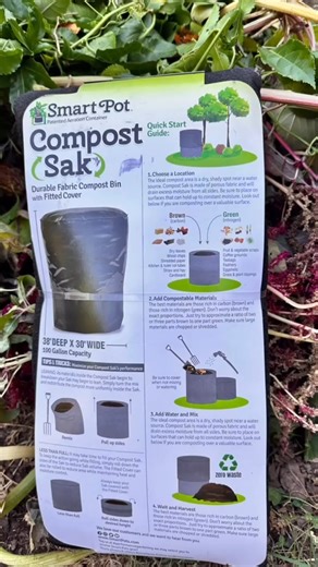 Front yard tidy-up? Let the Compost Sak do the dirty work! ♻ Parker...
