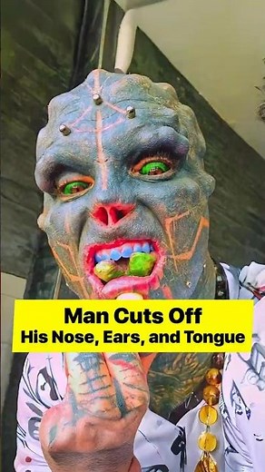 Man turns himself into “BLACK ALIEN” | By Apni Shiksha