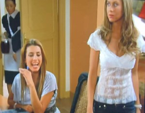 Novela "Heridas de Amor" #personaje #charo #actriz #sionjenne con los actores Susy Lu,Ingrid Martz, José Luis Reséndez. #Televisa #HeridasDeAmor | SION JENNE