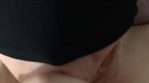 Masked college babe sucks my dick and gets an oral creampie