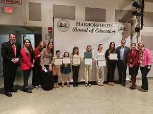 PTA Reflections Winners Honored By Harborfields Board Of Education