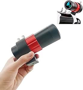 Telescope Finder Scope 30mm Mini Guide Scope, (FMC) Finder Scope Attachable 1.25" Astronomical Accessories, Guidescope for Telescope Cameras