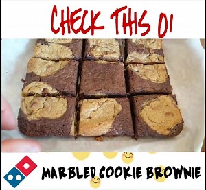 Marbled Cookie Brownies.... Oh yes!💯 Satisfy your sweet tooth! Taste the decadent blend of gooey milk chocolate chunk cookie and delicious fudge brownie. Oven-baked to perfection and cut into 9 pieces - this dessert is perfect to share with the whole group.👀 125 Evergreen Rd, Ste#103, Clover, SC 29710 803-366-4667 #LKWylieDominos Did we give ⭐️⭐️⭐️⭐️⭐️ service? Please review us in 5 seconds here: bit.ly/Google7283 You can also review us on Yelp here: bit.ly/Yelp7283 | Lake Wylie Domino's Pizza