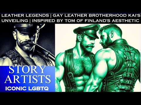 Berlin’s Hidden Leather Bar: Kai's Unveiling | Gay Leather Story Inspired by Tom of Finland Art