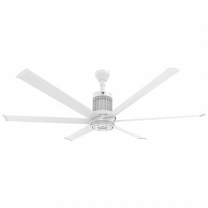 Big Ass Fans i6 72" White Aluminum Outdoor Ceiling Fan - 100-277V