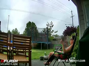 MILF Teasing Landscaper