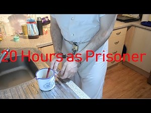 24 Hours in Handcuffs and Prisoner Transport Chains (20 Hours in)
