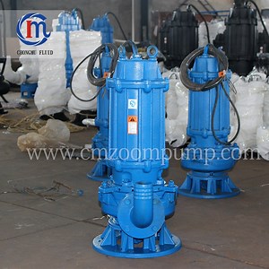 [Hot Item] Wq Non Clogging Submersible Sewage Pump Vertical Centrifugal Pump