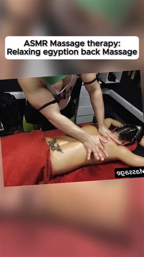ASMR massage relaxation #ASMRrelax #backmassage #asmrtherapy #ASMRsleep #ASMRmassage