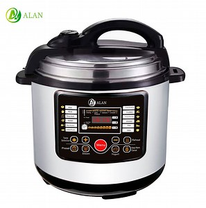 [Hot Item] Mindle East Hot Sales 6L / 8L Digital Electric Rice Cooker Portable Stainless Steel Home Appliance 24-Hour Preset Timer for Home Instant Pot Cooker CB / CE