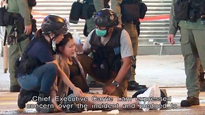 4.7K views · 107 reactions | A pregnant woman remains in hospital in stable condition after she was allegedly pushed by police officers who were trying to arrest her husband. | HOY International Business Channel | Facebook