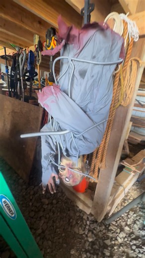 Scary zombie prop #creepy #paranormalinvestigator #Halloween #Ohio #spookyseason #spookyvibes #funnyreelsvideo #CreepyVibes #halloweenparty | Ghost Sister