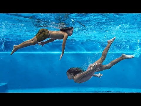 KIDS SWIMMING LESSONS IN AFRICA - Tanzania Helicopter Safari
