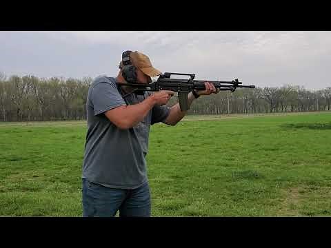 Beretta AR70/90 build. Test fire.