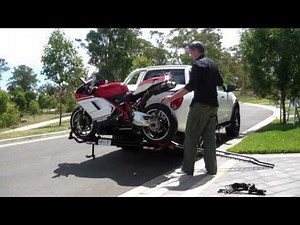 Nice Rack Hitch Mounted Moto tote MTX Sport Carrier Rack intro/demo