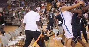 Georgetown, Chinese Basketball Teams Brawl During Biden's China Visit - CBS Los Angeles