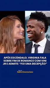 297K views · 1.6K reactions | Em entrevista, Virgínia disse que Vini...