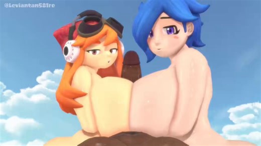 Meggy & Tari 🧡💙ー🎨Animation by: @LEVIANTAN581RE—🔊SFX by: @OpenNSFWSP—🎙️Tari & Meggy VA: @geministarsign1 —🔊SFX edit: @ya_Girlchuchu (me)—#splatoon #Meggy #Tari #Meggyr34 #Tarir34 #metarunnerporn #SMG4r34 #rule34 #nsfw #tari #SMG4 #meggytariporn #Boobjob