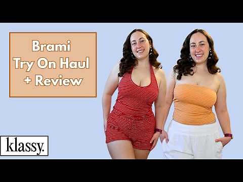 The BEST Bra Tops for Large Busts | Klassy Brami Try On Haul + Review Summer 2025