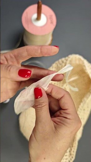 Самый удобный способ соединения нитей рафии 🙌