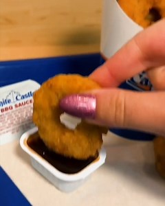 1.9K views · 86 reactions | Let's dip... to White Castle! Get 12 Chicken Rings, made with all white meat chicken for just $3.99 today! | White Castle | Facebook