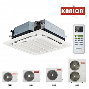 [Hot Item] Wholesale Central Air Conditioner on-off Ceiling Cassette Type Air Conditioning System 50Hz R410A Inverter Cooling Only Central AC Ceiling Cooling Climatiseur