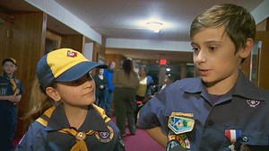 For the first time, girls proudly don Cub Scouts uniforms