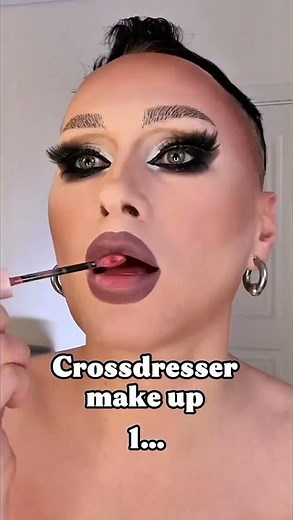 Crossdresser Iskra - Make Up tutorial #boytogirl #iskraelectrical #makeup