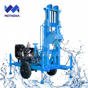 [Hot Item] Hydraulic Small Portable Borehole Drilling Machine 200m Drilling Water