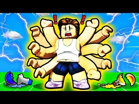 Using MAGIC to get INFINITE HANDS in Wacky Wizards - Roblox